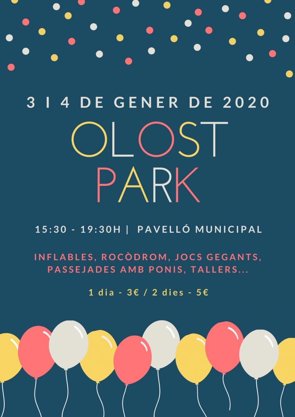 Torna l'Olost Park els dies 3 i 4 de gener de 2020

